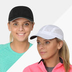 Trailheads Women'S Race Day Performance Running Cap, Lightweight & Quick Drying Mesh Sports Hat With Reflective Trim