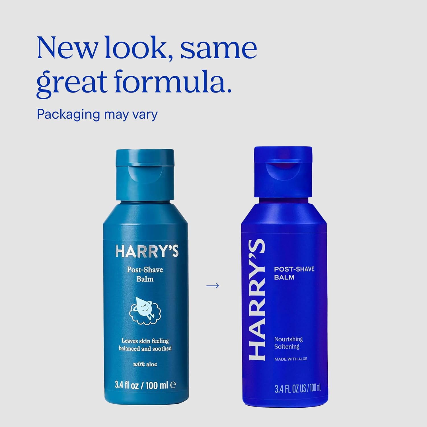 Harry's Post-Shave Balm for Men with Aloe - (2 Pack) 3.4 fl oz - Calms and Soothes Skin After Shaving - TSA Approved Travel Essentials