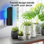 Flying Insect Trap Plug In Mosquito Bug Zapper Indoor Gnat Moth Catcher With 9W Night Uv Light, 10 Sticky Glue Board Refills For Home Office