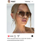 RAYSOL Retro Oversized Aviator Sunglasses for Women Men Metal Double Bridge Aviators Sun Glasses Leopard Frame/Gradient Lens