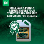 Bora-Care Termiticide Insecticide And Fungicide Concentrate, Wood Treatment For Termite And Beetle Prevention, 1 Gallon