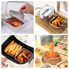 1 Lb Small Aluminum Pans with Lids(40 Pack - 5"×4") Tin Foil Pans Disposable Cookware- Cardboard Lids, for Cooking Baking Party Meal,Takeout Trays - To Go Disposable Food Container