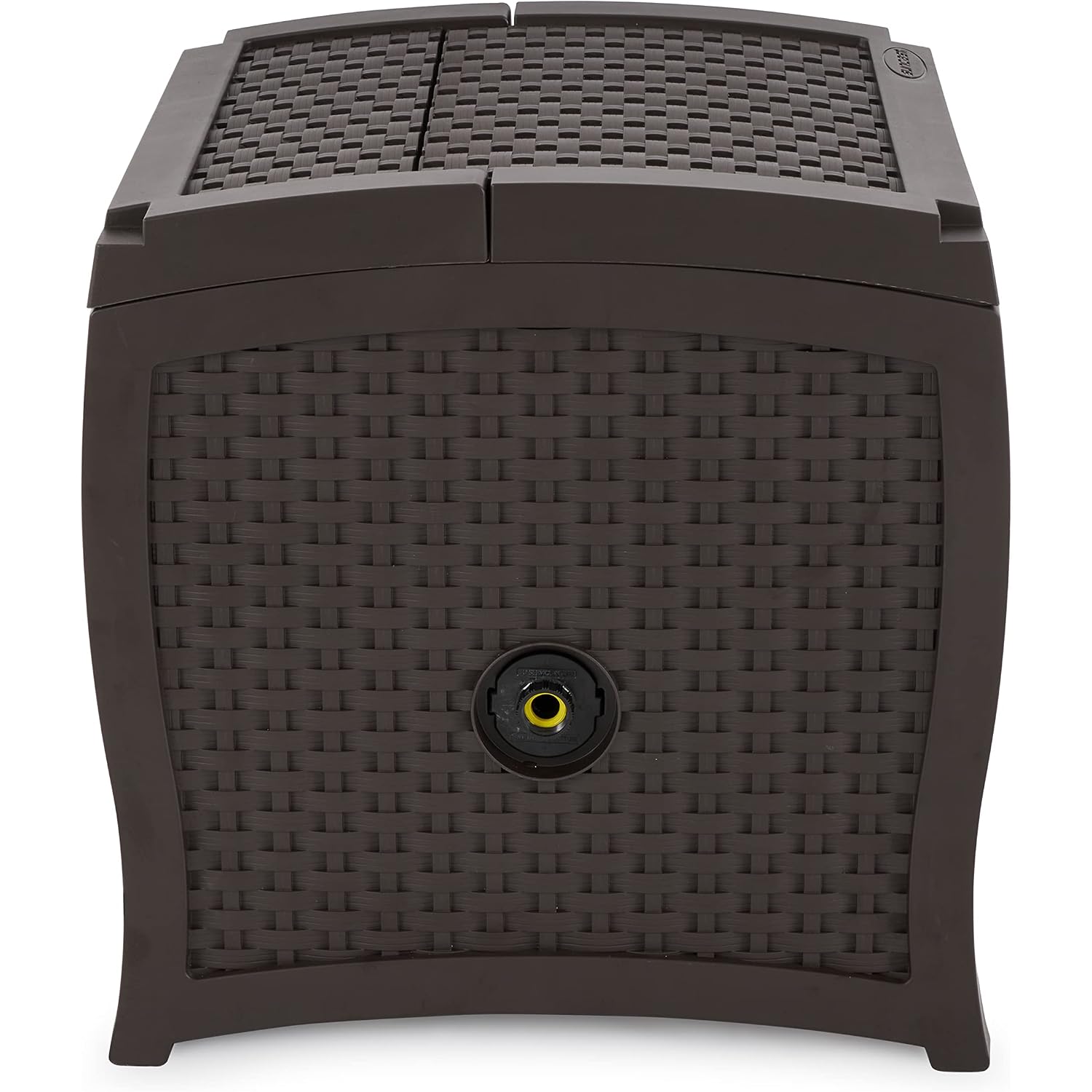 Suncast Hose Reel With Smart Trak Hose Guide, Water-Tight Connection, Durable Resin Construction, 225' Hose Capacity, Brown, Made In The Usa