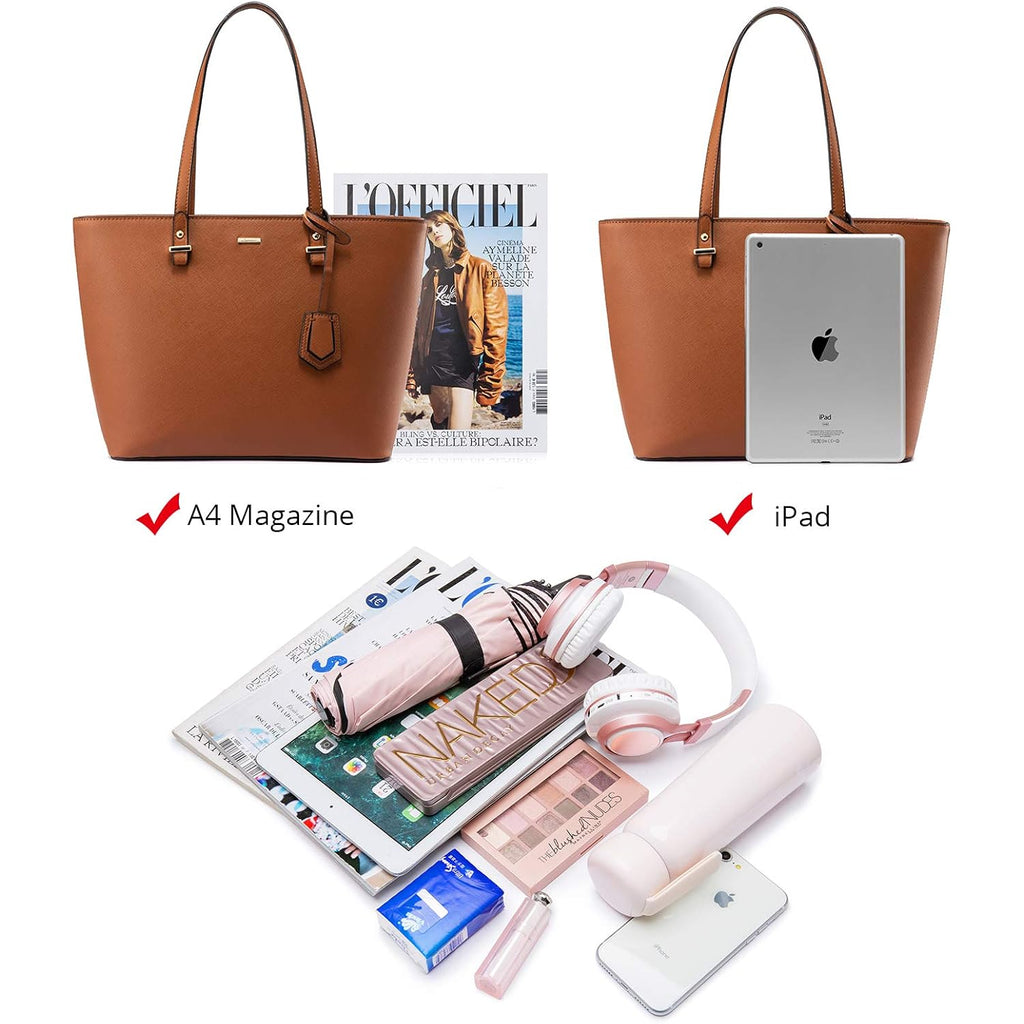 LOVEVOOK Handbags for Women Shoulder Bags Tote Satchel Hobo 3pcs Purse Set