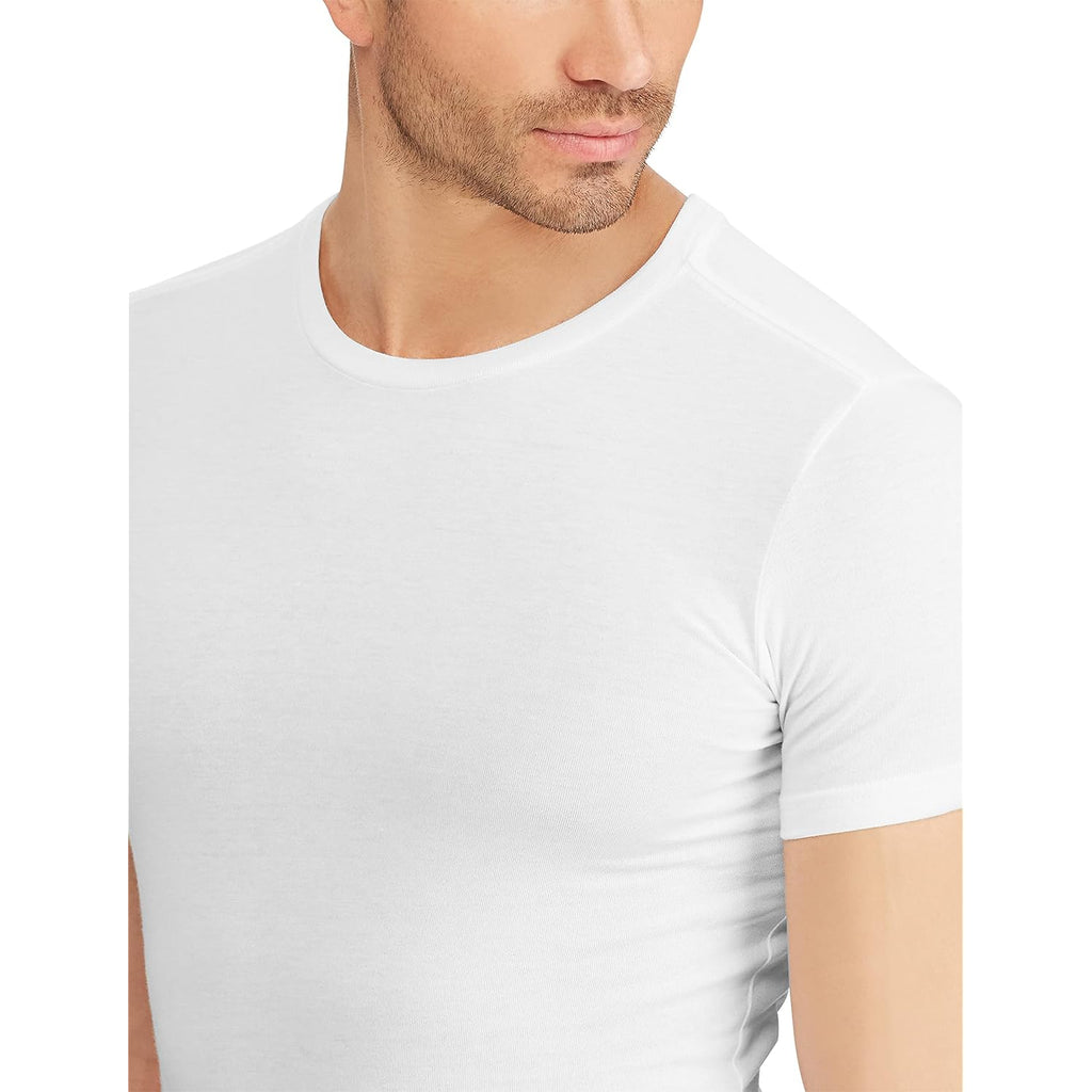Polo Ralph Lauren Underwear Men'S Slim Fit Cotton Crew Tee 3 Pack
