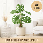 Moss Pole Monstera Plant Support, 2 Pack 28In Bendable Indoor Plant Stakes