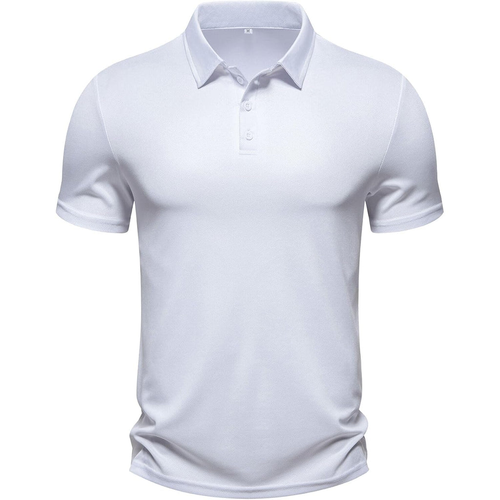 Men'S Performance Golf Polo Shirt Moisture Wicking Quick Dry Short Sleeve Polo Shirts For Men Casual Activewear