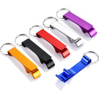 6Pcs Colorful Key Chain Beer Bottle Openers For Bar And Home, 6 Color | Small, Practical, Easy To Carry, Open The Lids Easily, Beverage Bottle Opener Keychain For Men, Women, Made Of Premium Metal
