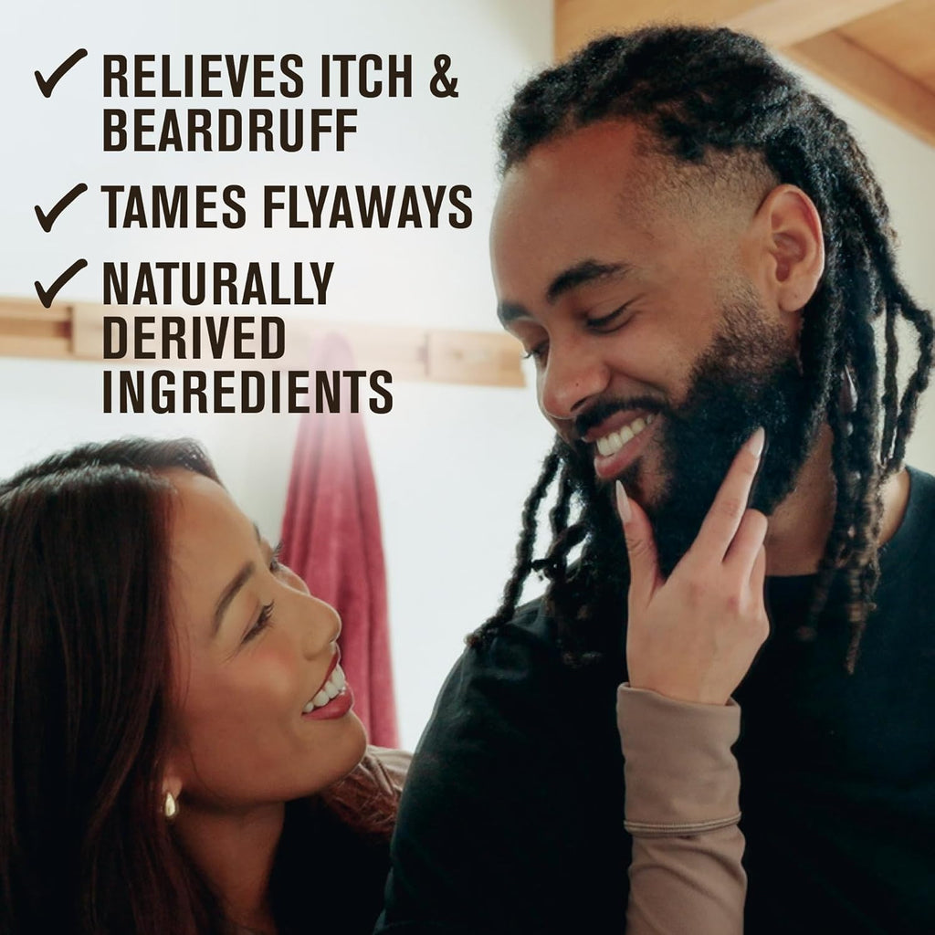 Every Man Jack Beard Oil & Scruff Softening Butter Bundle - Sandalwood Fragrance - Rejuvenates, Hydrates & Styles Dry Beards - Naturally Derived with Cocoa Butter and Shea Butter