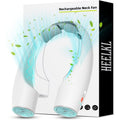 Ai Neck Fan, 4 Speeds Adjustable Portable Personal Fan Rechargeable, 4000 Mah Battery Faster Cooling Wearable Fan, Ultra Quiet For Home, Office, Travel, Outdoor