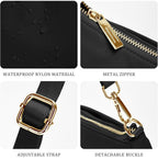 Shoulder Bag For Women Handbags With Adjustable Strap Underarm Purse Mini Clutch Purses Trendy Crescent Bags 1L