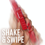 Maybelline Super Stay Vinyl Ink Longwear No-Budge Liquid Lipcolor Makeup, Highly Pigmented Color and Instant Shine, Red-Hot, Fire Engine Red Lipstick, 0.14 fl oz, 1 Count