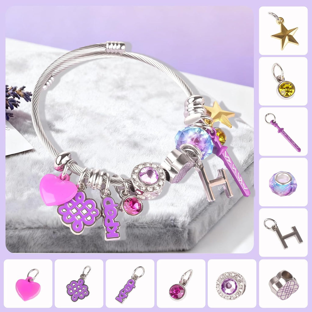 KPop Bracelet - Merch Kpop Stuff items Bracelet Chirstmas Gift for Women, Kpop Jewelry accessories for Fans