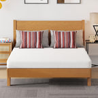 FDW | 5 Inch Full Mattress | Medium Firm | Gel Memory Foam Mattress | White | Bed in a Box, CertiPUR-US Certified | Pressure Relief, Cooling Ventilated Foam | Washable Removable Cover