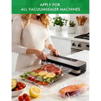 Vacuum Sealer Bags, 11"X16" Gallon, 8"X12" Quart, 6"X10" Pint, 150Pcs | Commercial Grade, Bpa Free, Sous Vide Compatible, Puncture Prevention, Kitchen Essentials