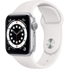 Apple Watch Series 6 (Gps, 40Mm) - Silver Aluminum Case With White Sport Band (Renewed)