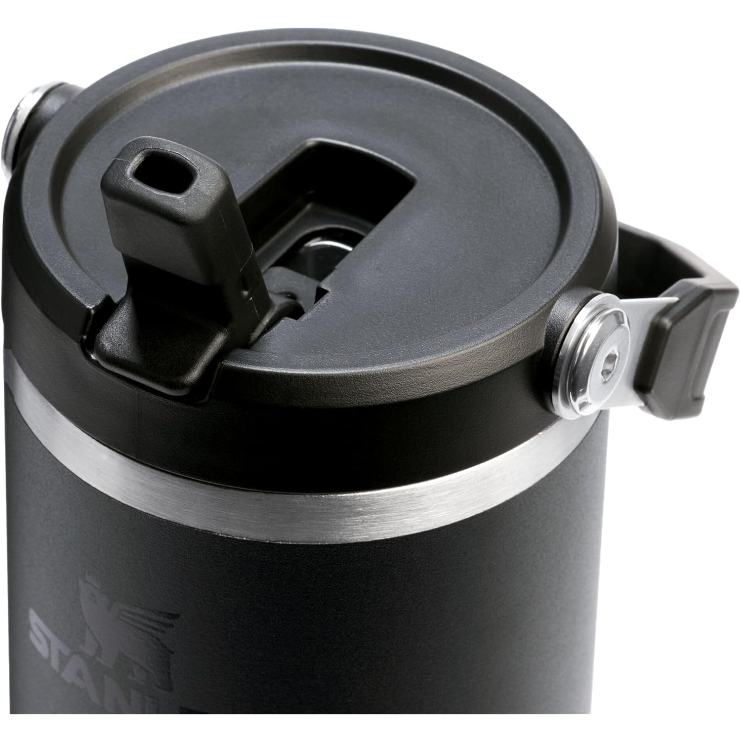 Stanley IceFlow 2.0 Flip Straw Tumbler with Handle 30 oz | Twist On Lid and Flip Up Straw | Leak Resistant Water Bottle | Insulated Stainless Steel | BPA-Free | Black 2.0