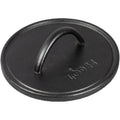 Lodge Pre-Seasoned Round Cast Iron Press - Cast Iron Griddle Press For A Restaurant-Quality Sear - Unparalleled Heat Retention - Use On The Stove Or The Grill - 8 Inch