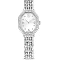 Swarovski Dextera Octagon Watch, Swiss Made, Metal Bracelet, Silver Tone, Stainless Steel