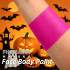 Pink Face Paint Stick Waterproof Eye Black Smooth Smudgeproof Body Paint High Pigment For Sports Events Halloween Sfx Makeup Unicorn Princess Fairy Sweet Fantasy And Soft Character Looks