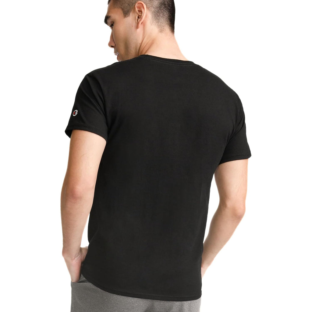 Champion Men'S Classic Short Sleeve T-Shirt, Standard Fit, Midweight 100% Cotton, Available In Regular And Big & Tall
