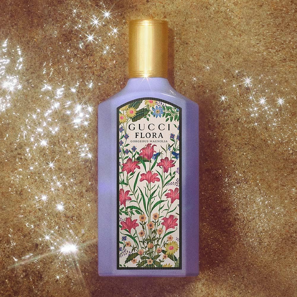 Gucci Flora Gorgeous Magnolia By Gucci For Women 3.3 Oz Eau De Parfum Refillable Spray