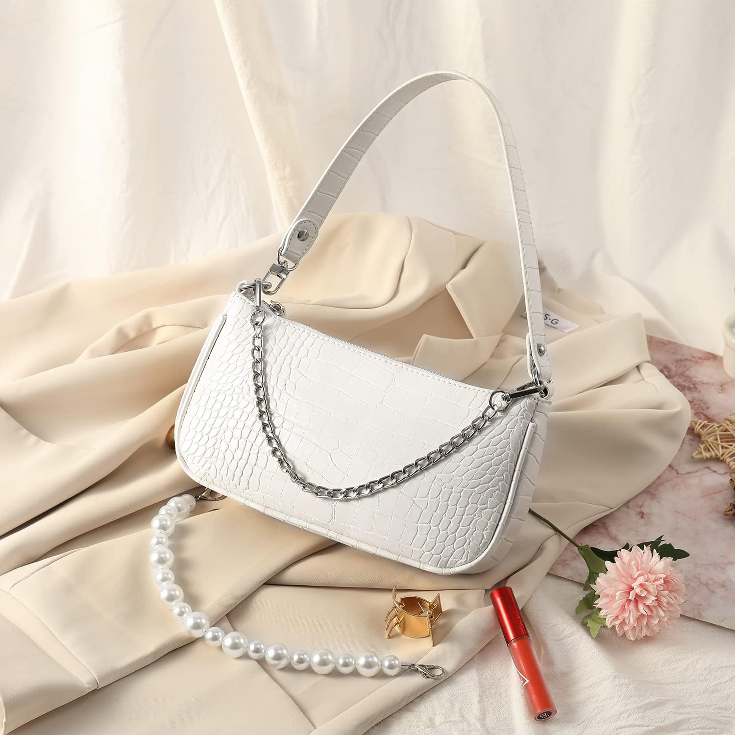 Small Purse For Women, Retro Classic Tote Handbag Shoulder Bags Clutch Purse