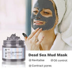 Anai Rui 3 Pcs Face Mask Set - Turmeric Clay Mask - Green Tea Face Mask - Dead Sea Mud Mask For Oily Skin, Blackheads & Pores -Spa Gift Set Self Care For Women Teens 2.5 Oz Each