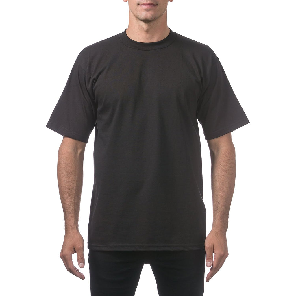 Pro Club Men'S Heavyweight Cotton Short Sleeve Crew Neck T-Shirt