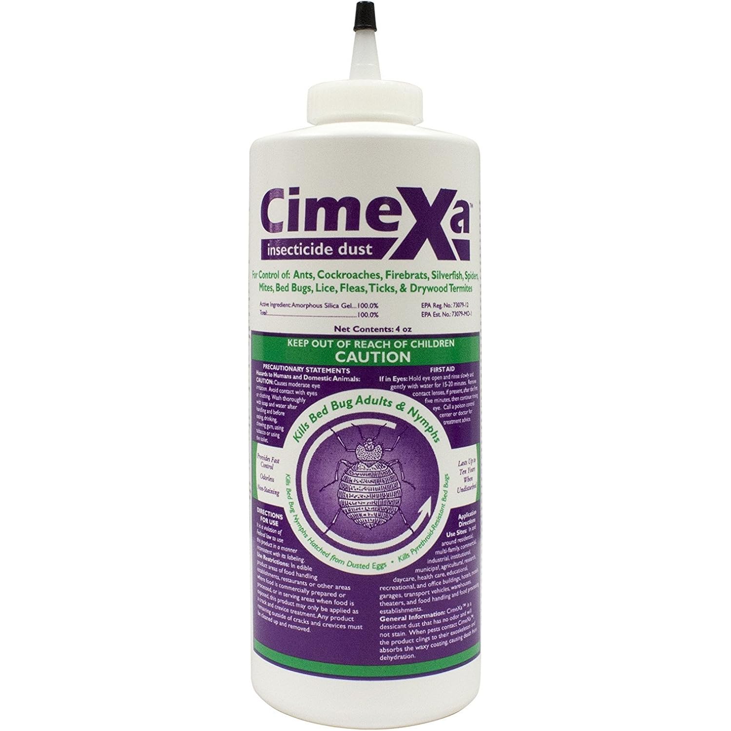 Rockwell Labs - Cxid032 - Cimexa Insecticide Dust - Insecticide - 4Oz