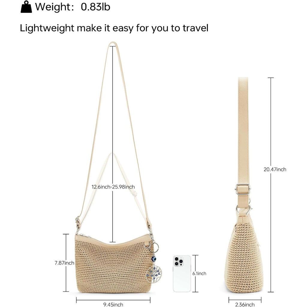 Crochet Bag For Women Beach Purse For Women Vacation On Spring Summer
