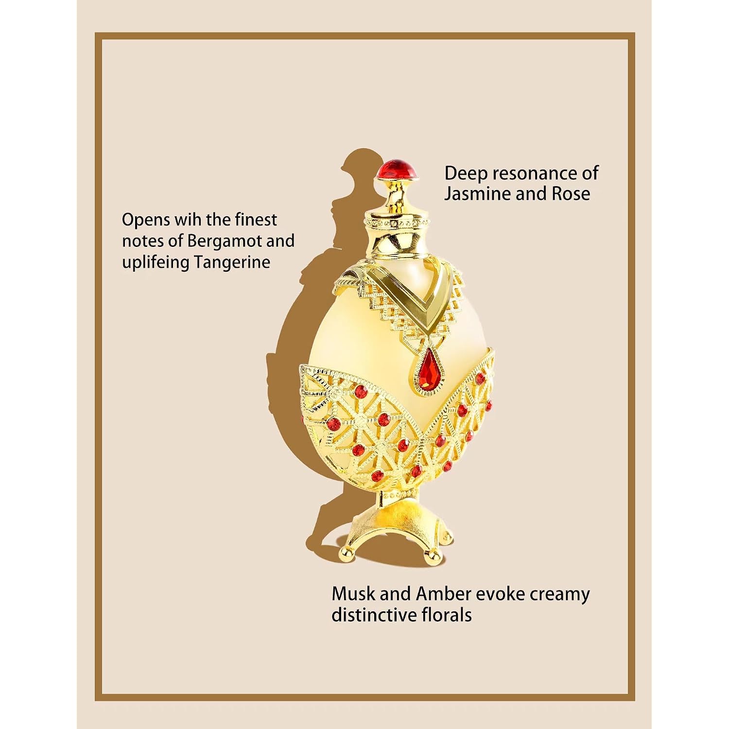 Arabian Concentrated Perfume Oil, Arabic Perfumes For Women, Arabian Perfumes Oill - Long Lasting Fragrance Perfume Oil (35Ml)