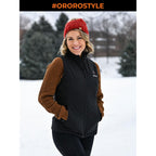Ororo Quilted Heated Vest For Women, Lightweight Quilted Heating Vest With Usb-C Rechargeable Battery