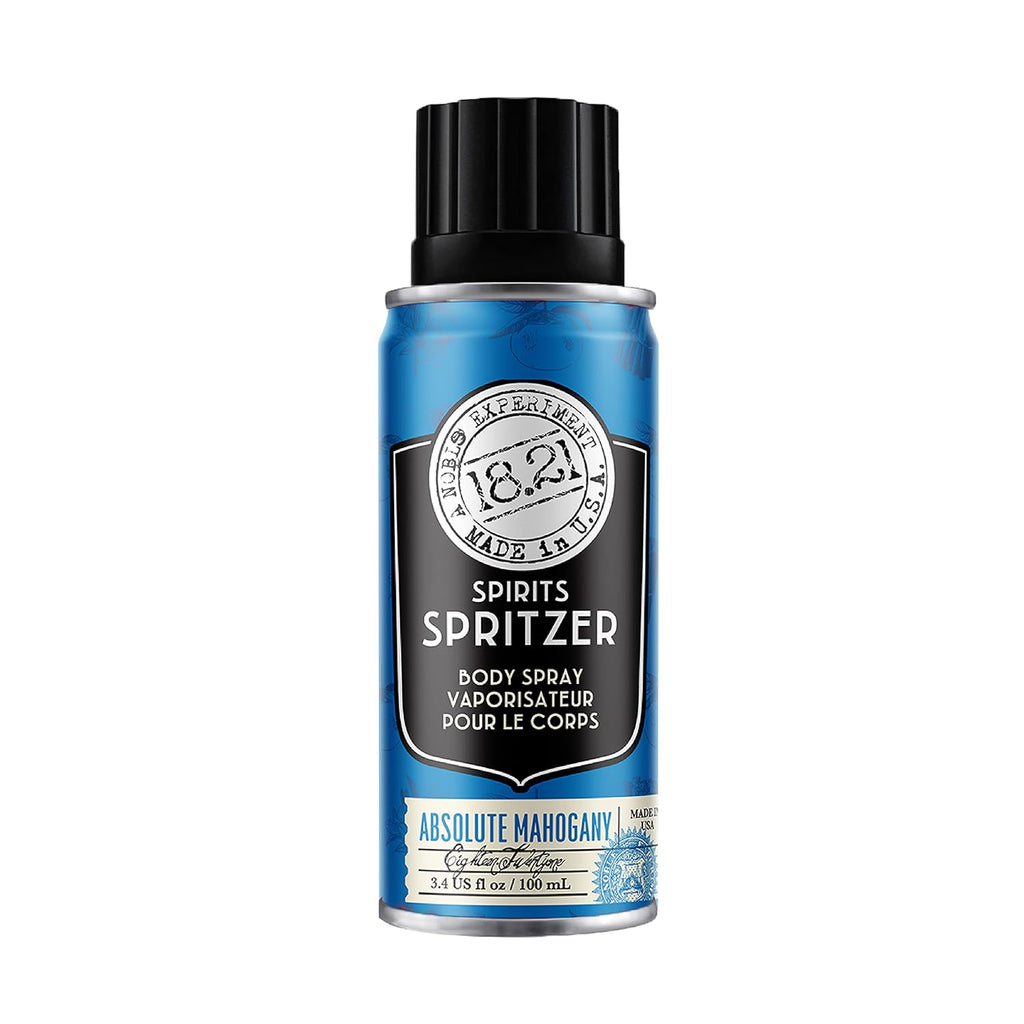 18.21 Man Made Men’s Spirits Spritzer, 3.4 oz. - Long-Lasting All Over Body Spray with Masculine Aromatics - Gifts for Him