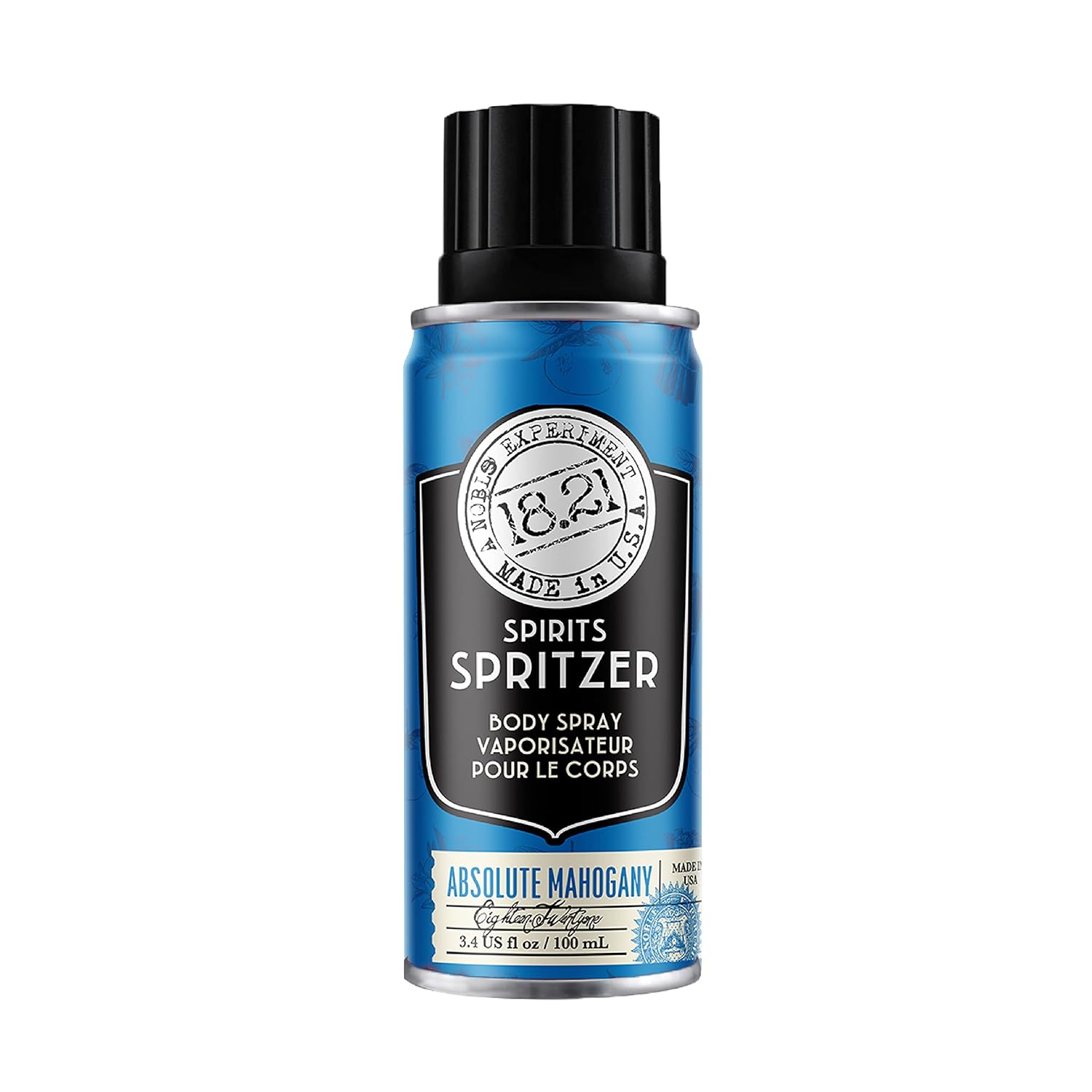 18.21 Man Made Men’s Spirits Spritzer, 3.4 oz. - Long-Lasting All Over Body Spray with Masculine Aromatics - Gifts for Him