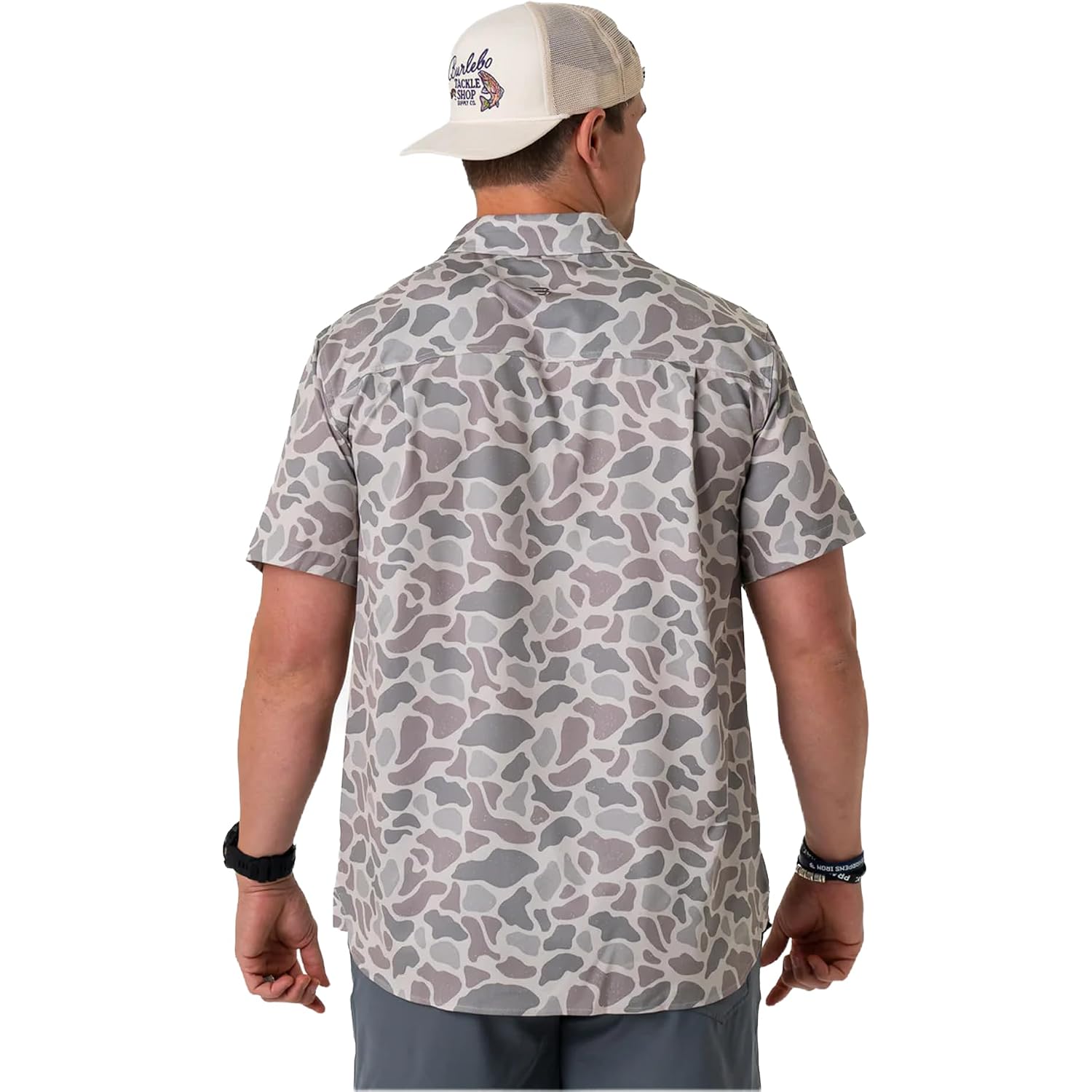 Burlebo Men’S Short Sleeve Performance Button Up – Lightweight, Quick-Dry, Comfortable Shirt For Outdoor & Everyday Wear