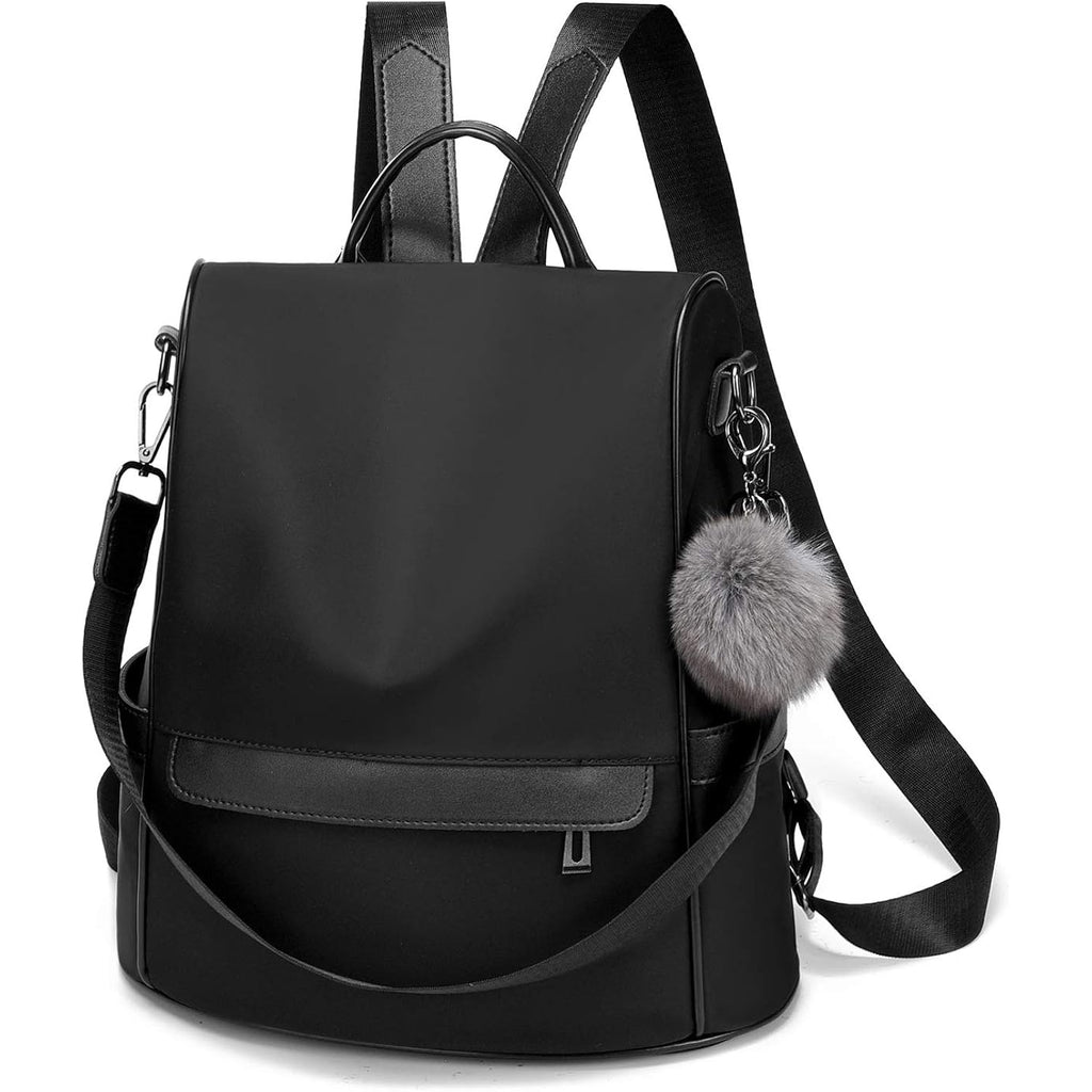 Women Backpack Purse Nylon Anti-Theft Fashion Casual Lightweight Travel Shoulder Bag