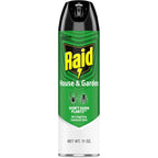 Raid House And Garden Insect Killer Spray, For Indoor And Outdoor Use, Won'T Harm Plants, Insect Spray, Orange Breeze Scent, 11 Oz