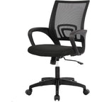 Paylesshere Home Office Chair Desk Computer Chair Adjustable Ergonomic Lumbar Support Armrest Executive With High Density Mesh 360 Degree Swivel Chair For Men Women Adults, Black