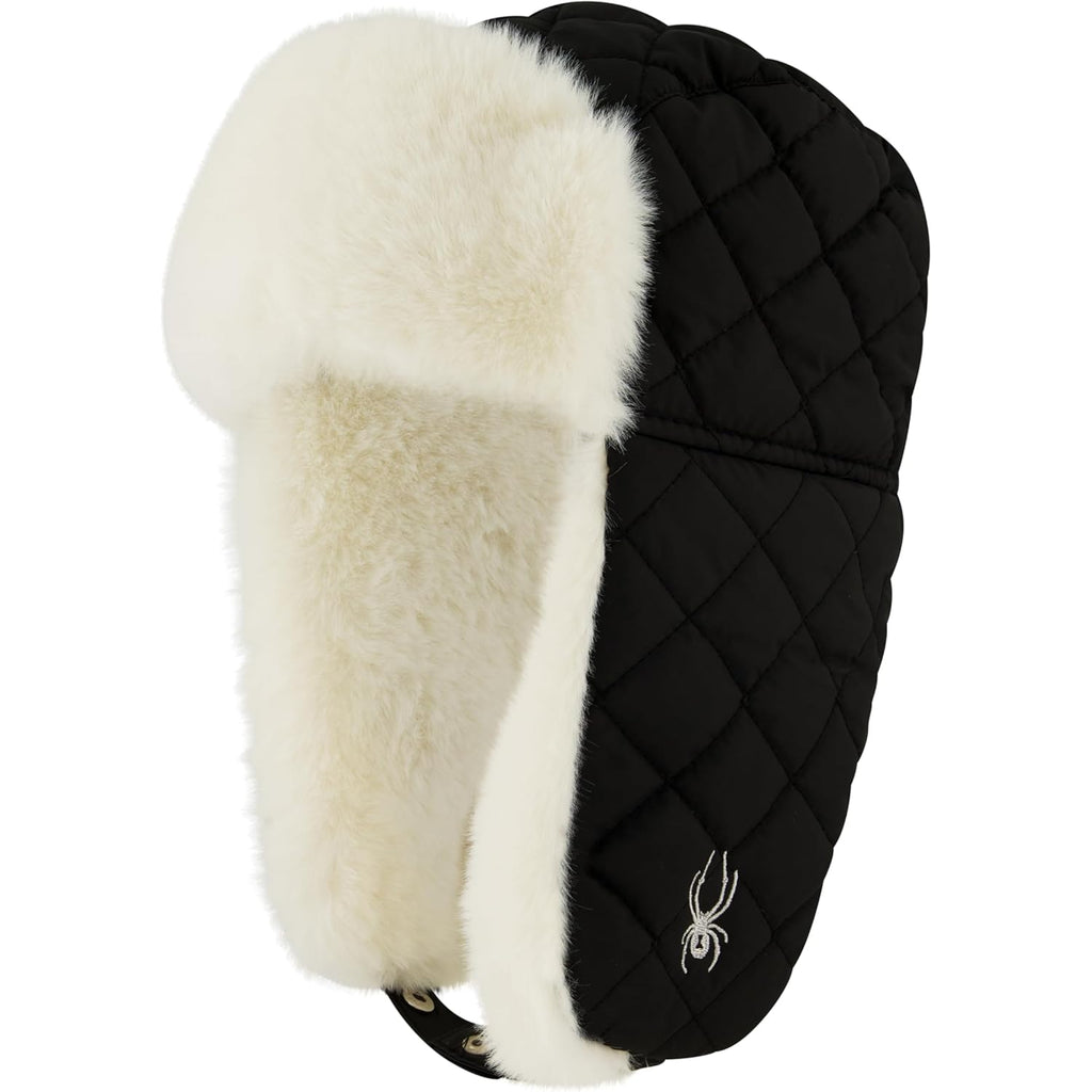 Spyder Women's Quilted Insulated Nylon Trapper Hat