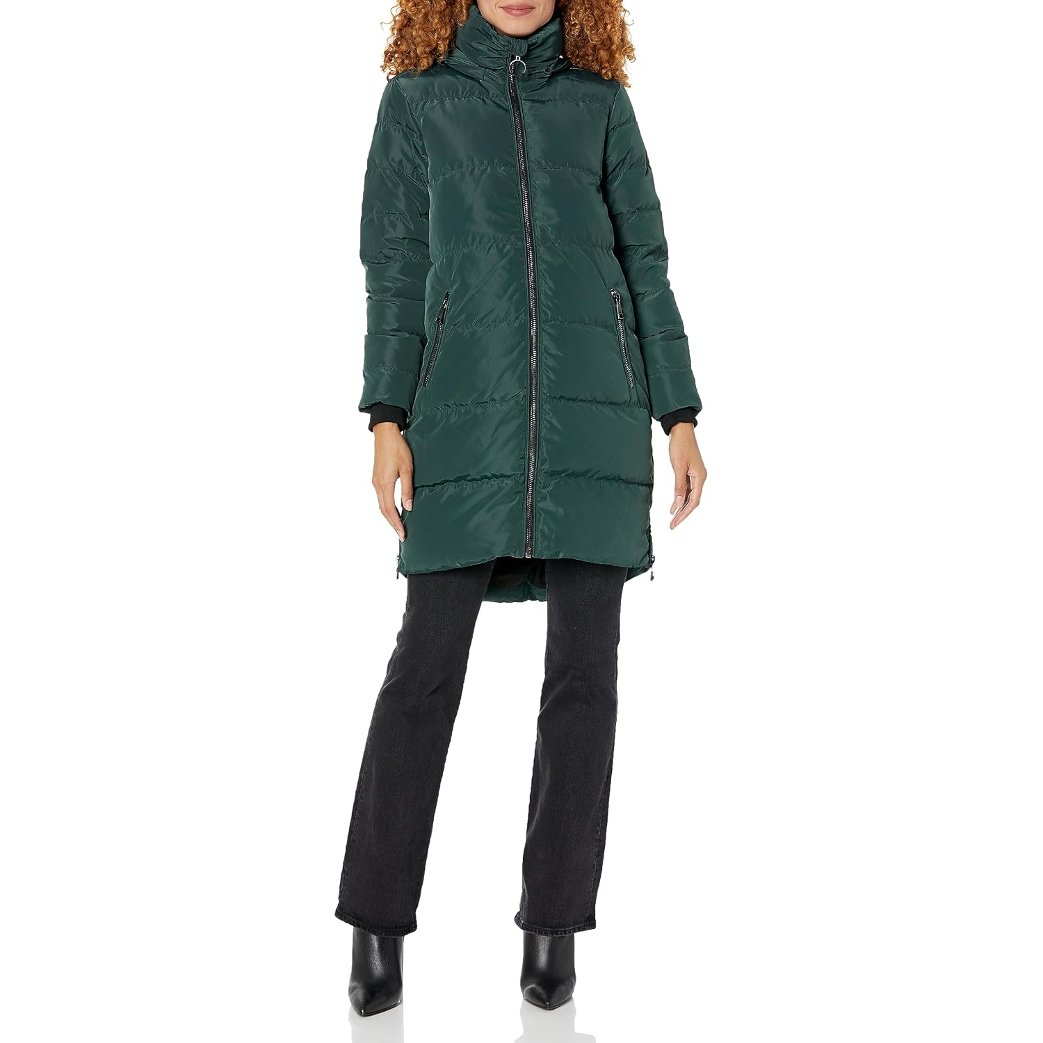 Karl Lagerfeld Women'S Full Length Puffer Jacket