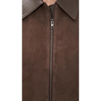 Vince Women'S Suede Shrunken Bomber