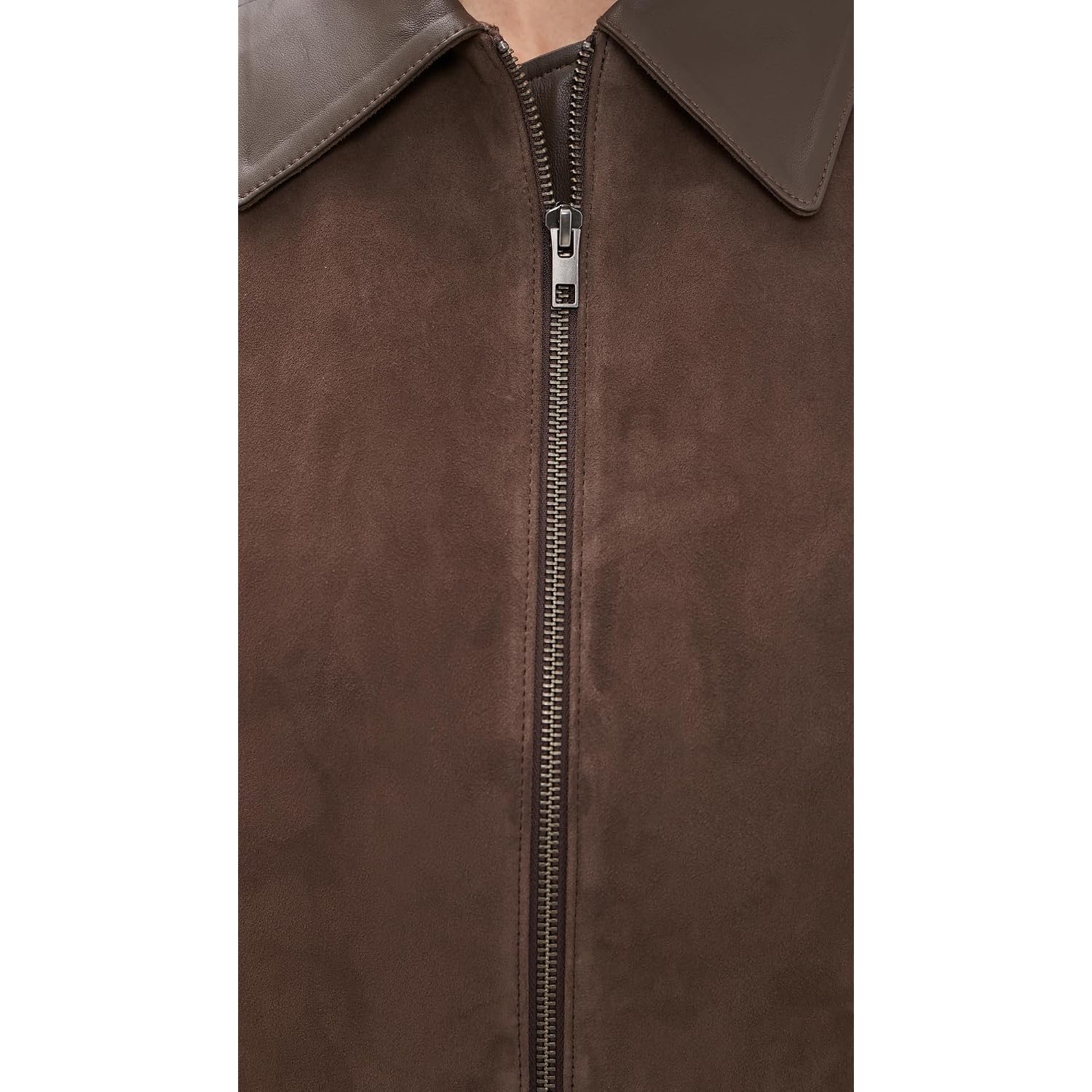 Vince Women'S Suede Shrunken Bomber