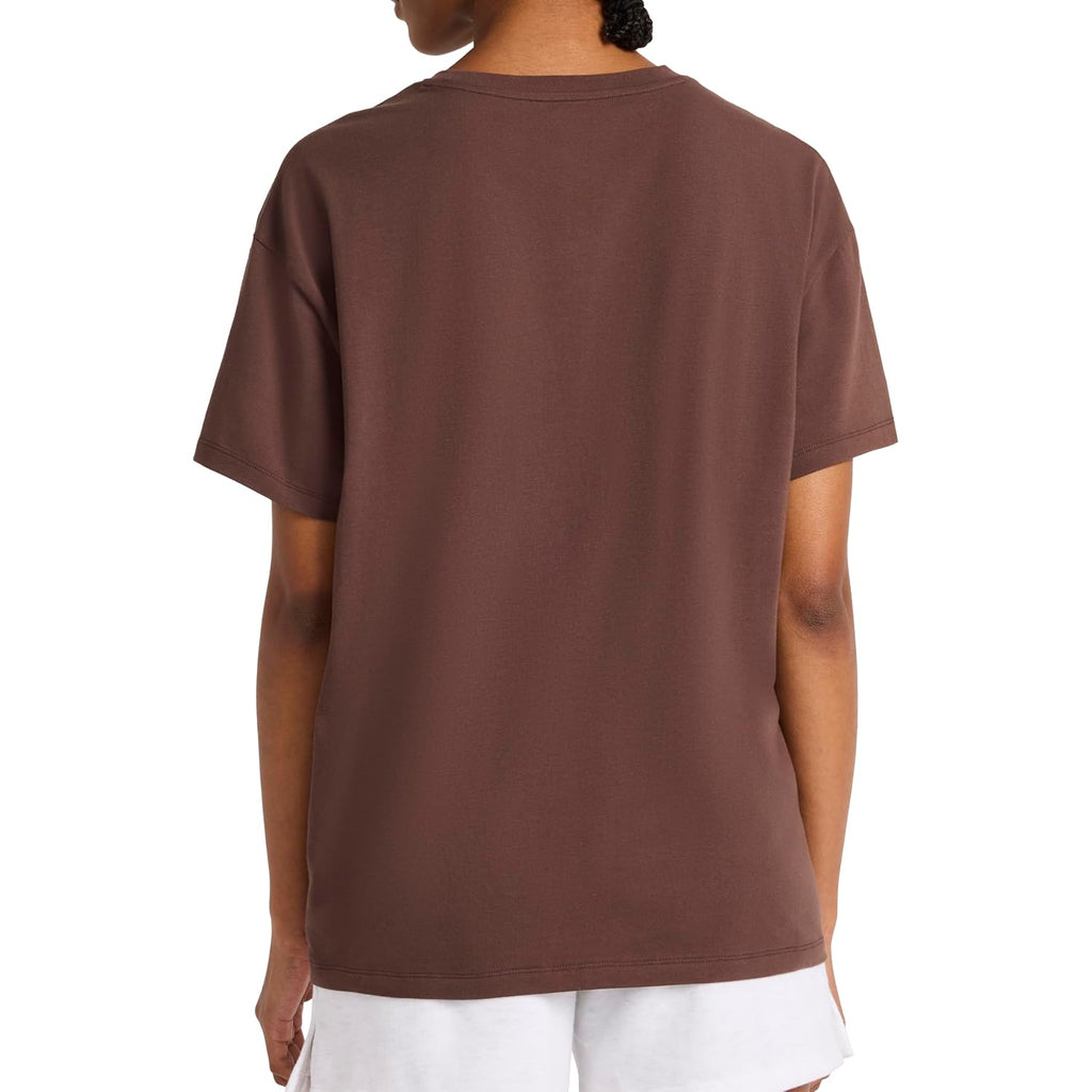 Reebok Women'S Embroidery Hit Graphic Crewneck T-Shirt, Standard Fit, Lightweight Stretch Cotton Fabric