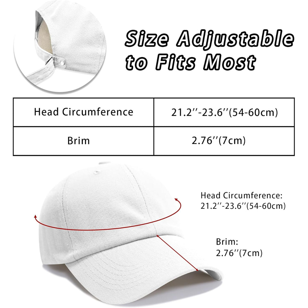 NPQQUAN Original Classic Low Profile Baseball Cap Golf Dad Hat Adjustable Cotton Hats Men Women Unconstructed Plain Cap