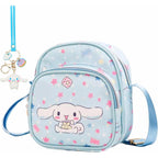 Cute Mini Crossbody Purse, Leather Messenger Shoulder Bag, Cartoon Design, A-G-E-S 3-6, 2Pcs - Christmas Gifts