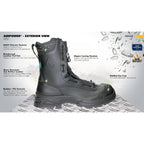 Haix Airpower Xr2 Women'S Composite-Toed Lightweight Puncture-Resistant Waterproof Ems Working Boots With Supported Arches