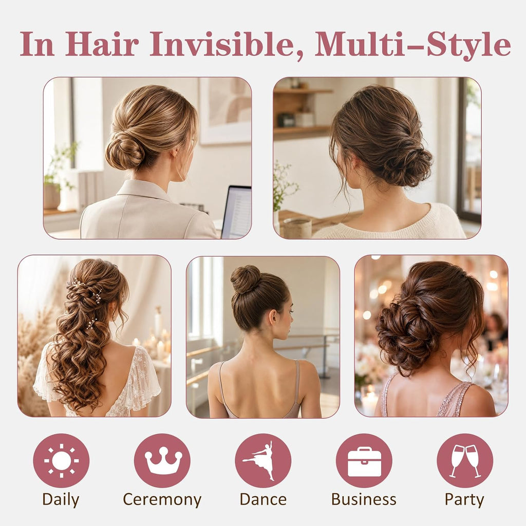 U Shaped Gold Hair Pins For Buns, 100 Pcs 2.8" Blonde Hair Pins For Women Hair Styling With Thick Hair
