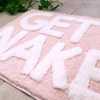 Get Naked Bath Mat Pink - Blush Bathroom Rugs - Bath Mat - 31" X 20"