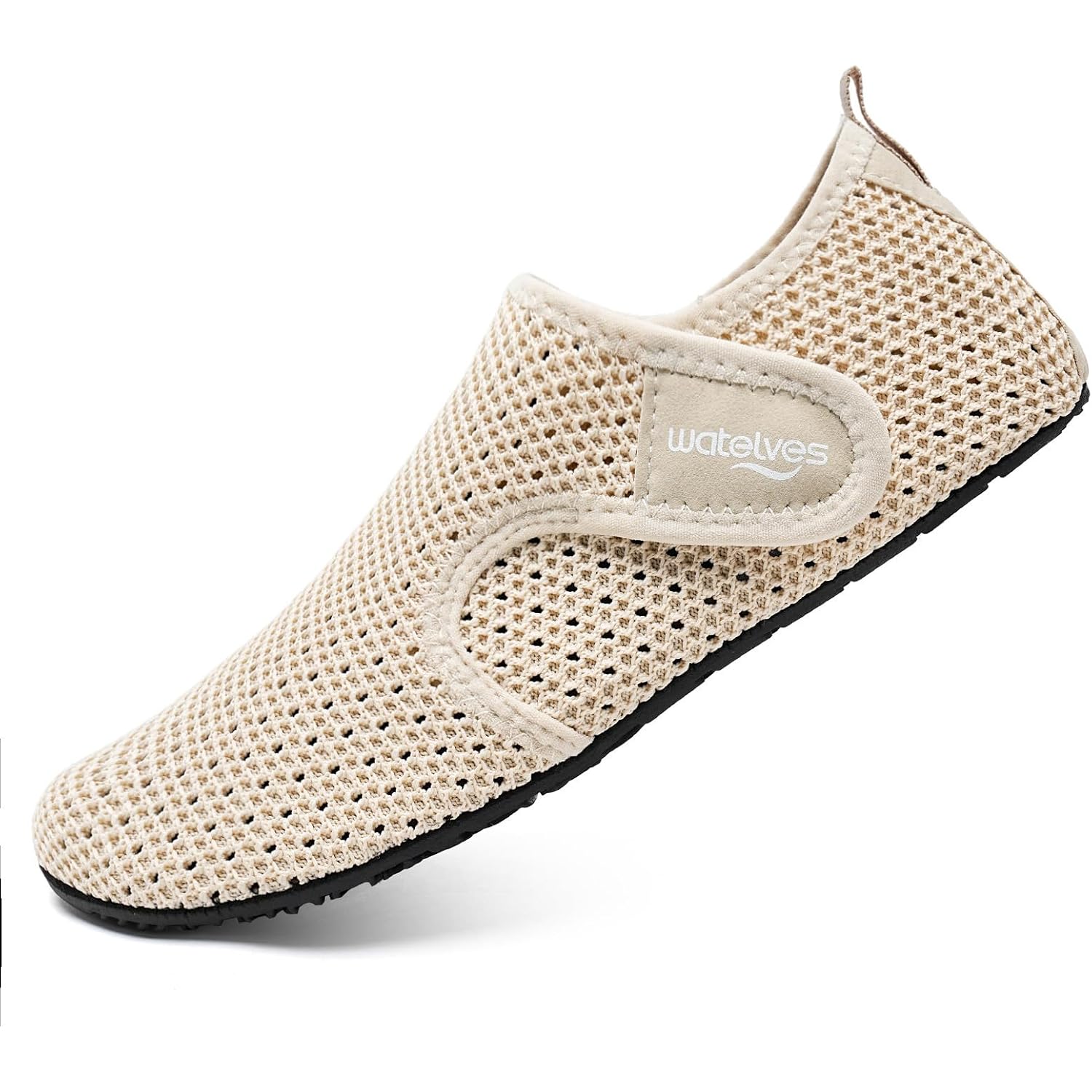 Watelves Water Shoes For Women Men Swim Beach Aqua Socks Quick Dry Barefoot House Slippers Travel Shoes With Adjustable Magic Tape For Pool Diving Boating Yoga Surf